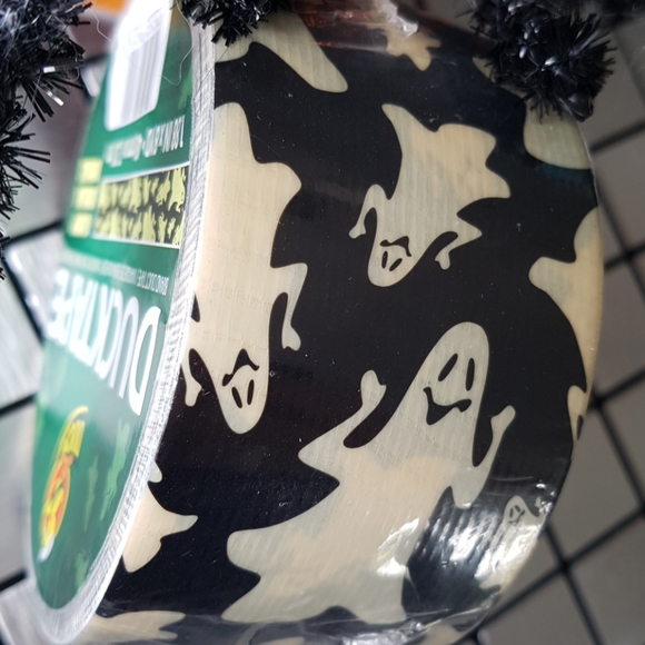 Halloween Ghost Duck Tape 1.88"x 8YD - Picture 3 of 3